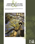 July Issue of Arboriculture & Urban Forestry Now Online