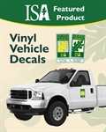 Showcase your ISA credential with Vinyl Vehicle Decals