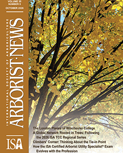 October Issue of Arborist News Online