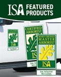 Showcase your ISA credential with vinyl vehicle decals