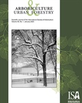 January 2023 Issue of Arboriculture & Urban Forestry Now Online