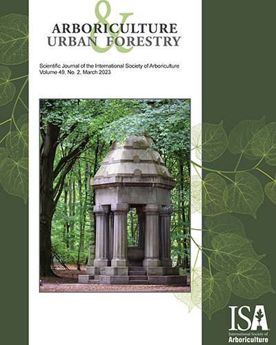 March 2023 Issue of Arboriculture & Urban Forestry Now Online