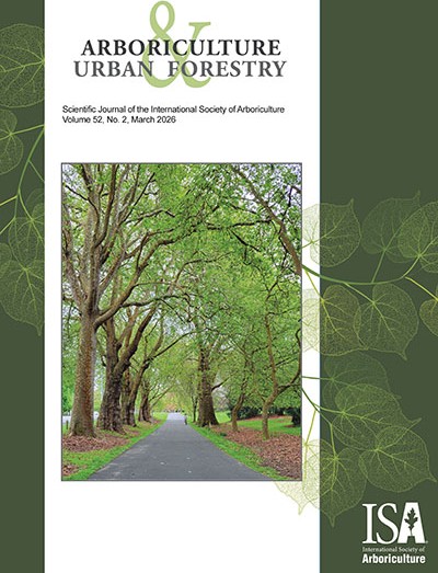 March Issue of Arboriculture & Urban Forestry Now Online!