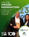 Submit Your Nominations for the ISA 2024 Awards Program