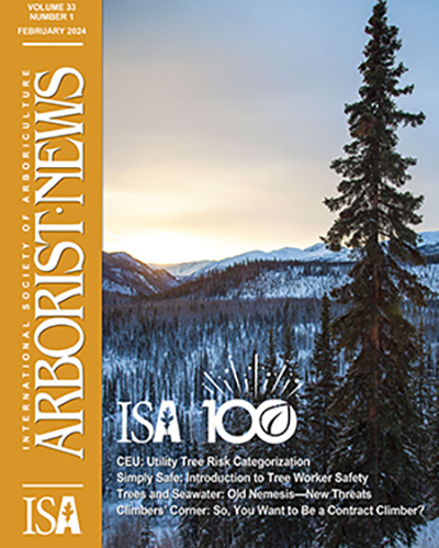 February Issue of Arborist News Online