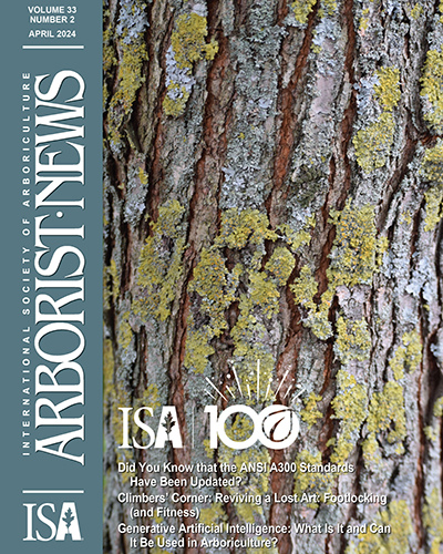 April Issue of Arborist News Online