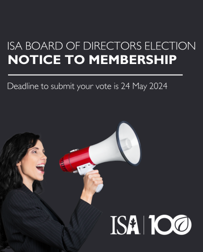 ISA Board of Directors Election Notice to Membership