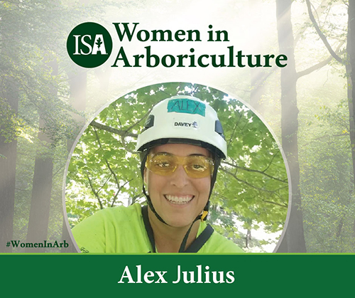 Alex Julius-  Women in Arboriculture 2021