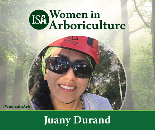 Juany Durand - Women in Arboriculture 2021